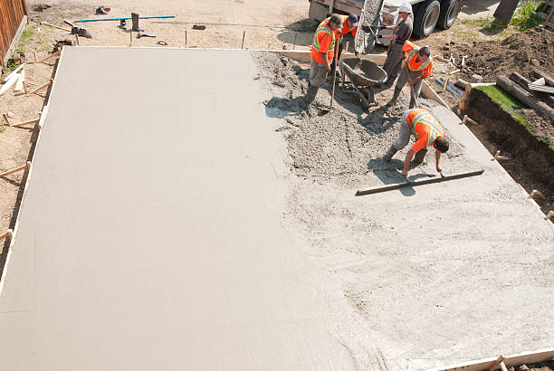 Concrete driveway repair near me